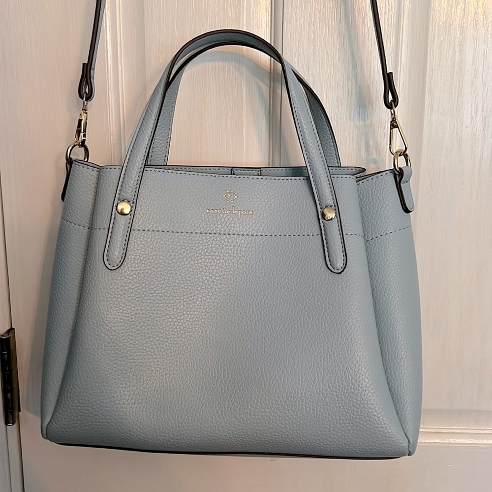 Nanette Lepore sky blue shoulder bag